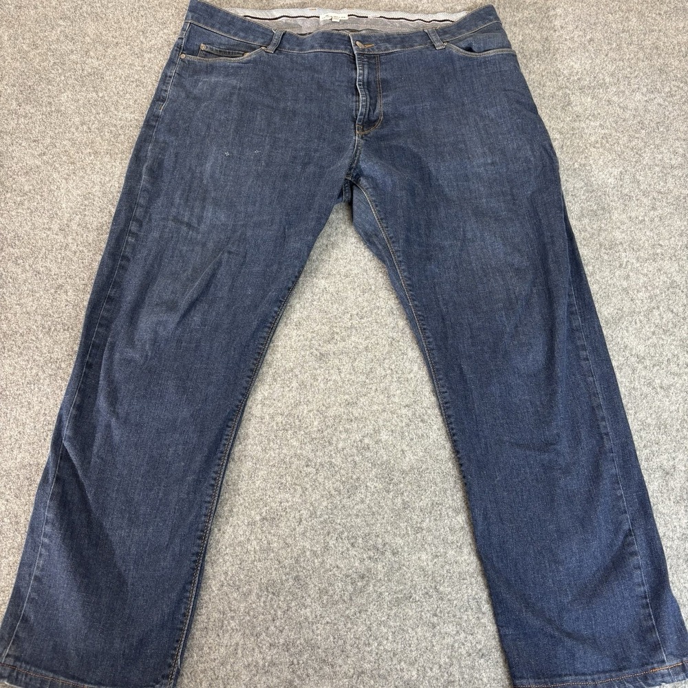 Peter Millar Jeans Mens 40x28 Straight Fit Stretch Dark Wash Excellent Condition